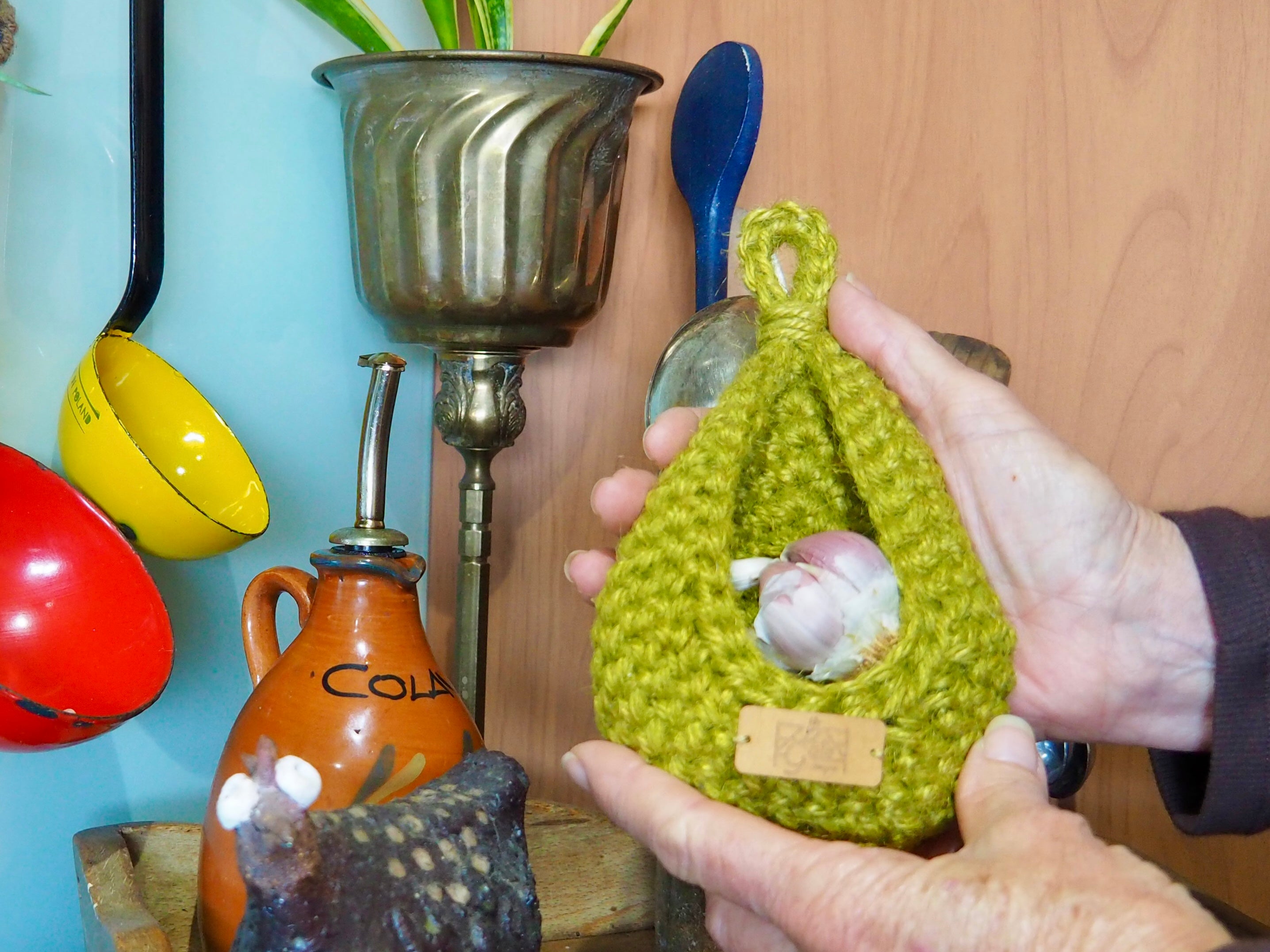 Hanging Basket (Garlic Pod)
