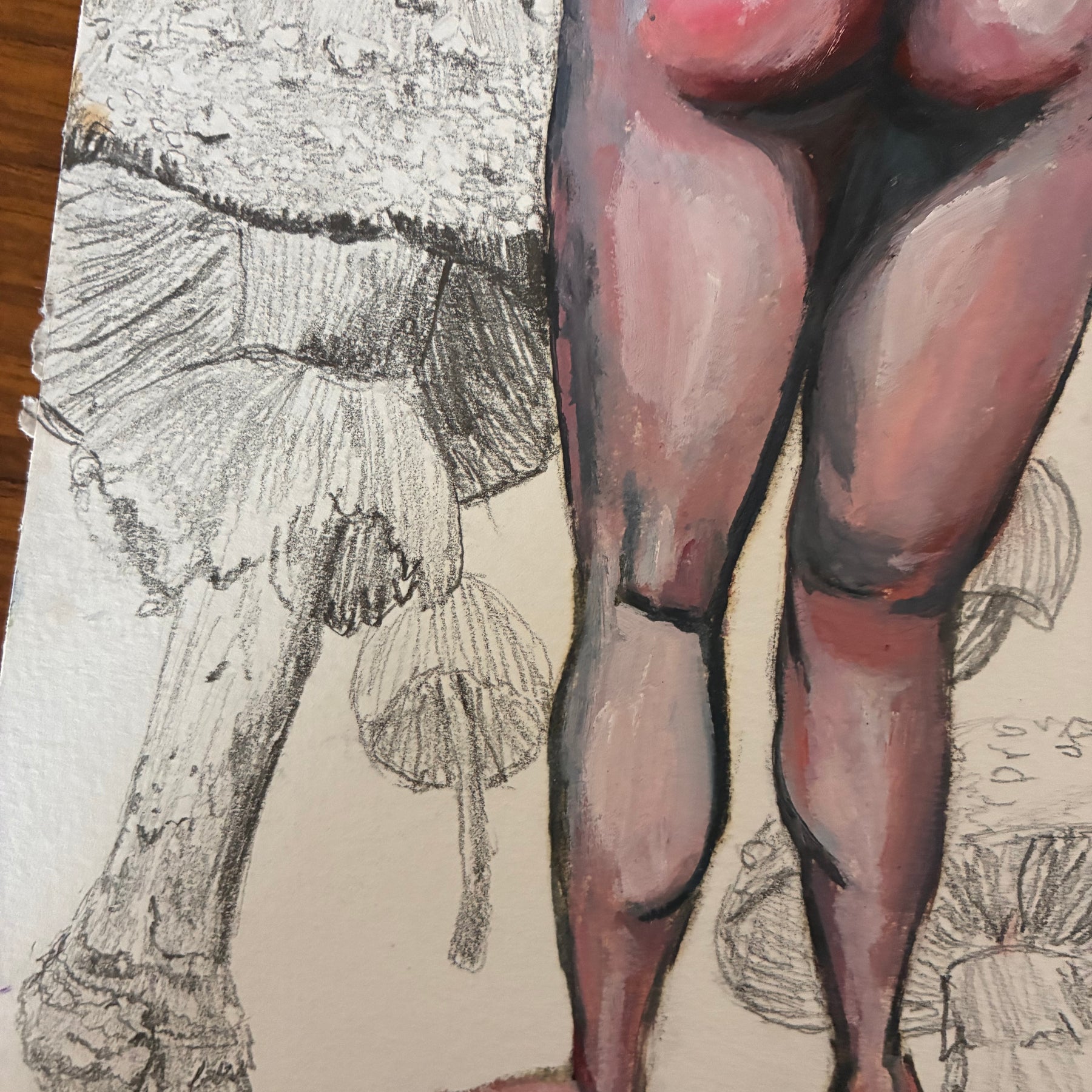 Original Mushroom Lady Artwork