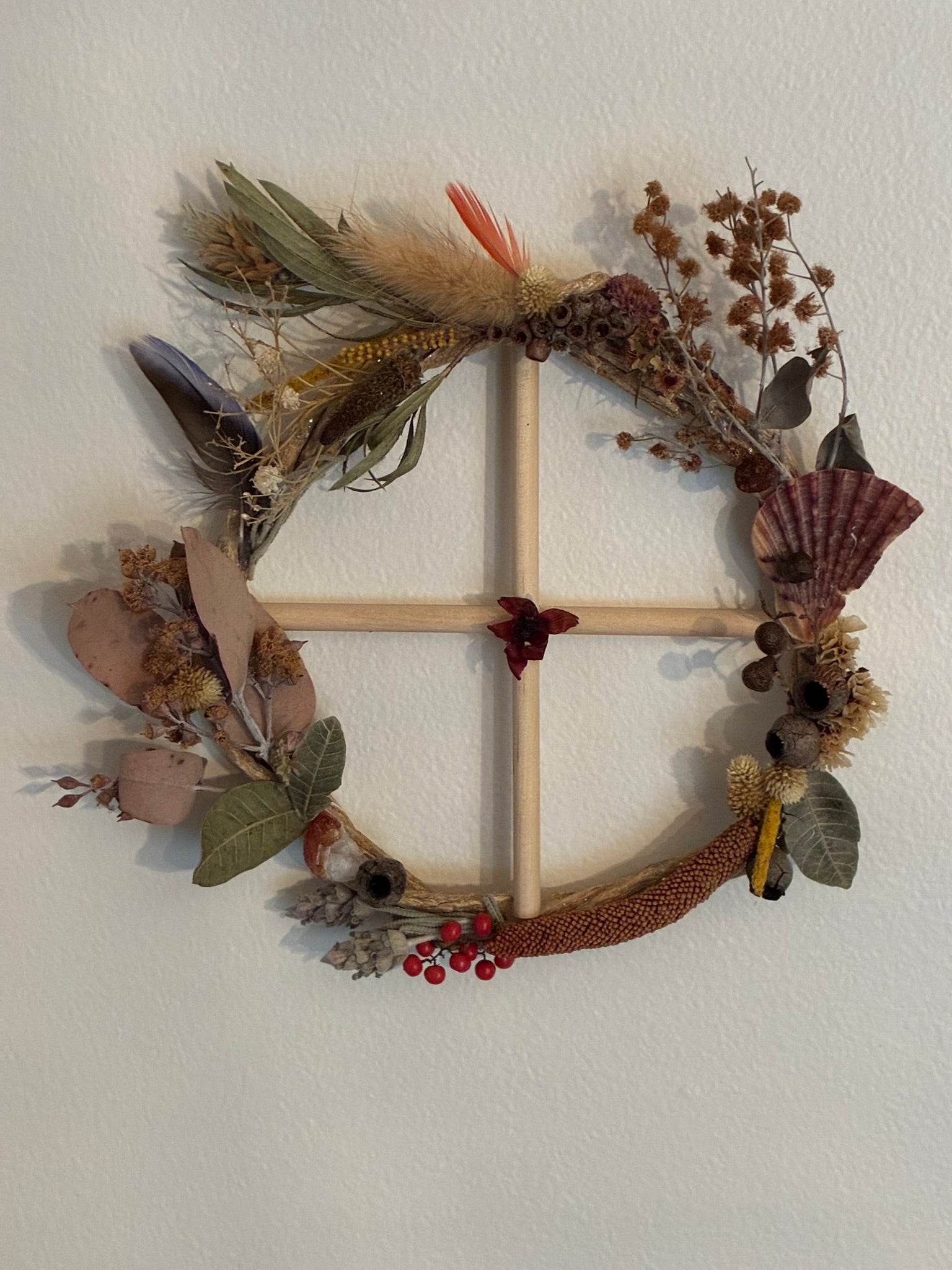 Wreath - "Solar/Earth Cross no. 12"