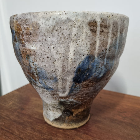 Sea swell -  decorative hand made ceramic vase