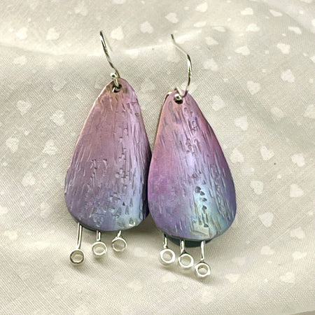 Titanium Earrings Qualup Bell Design