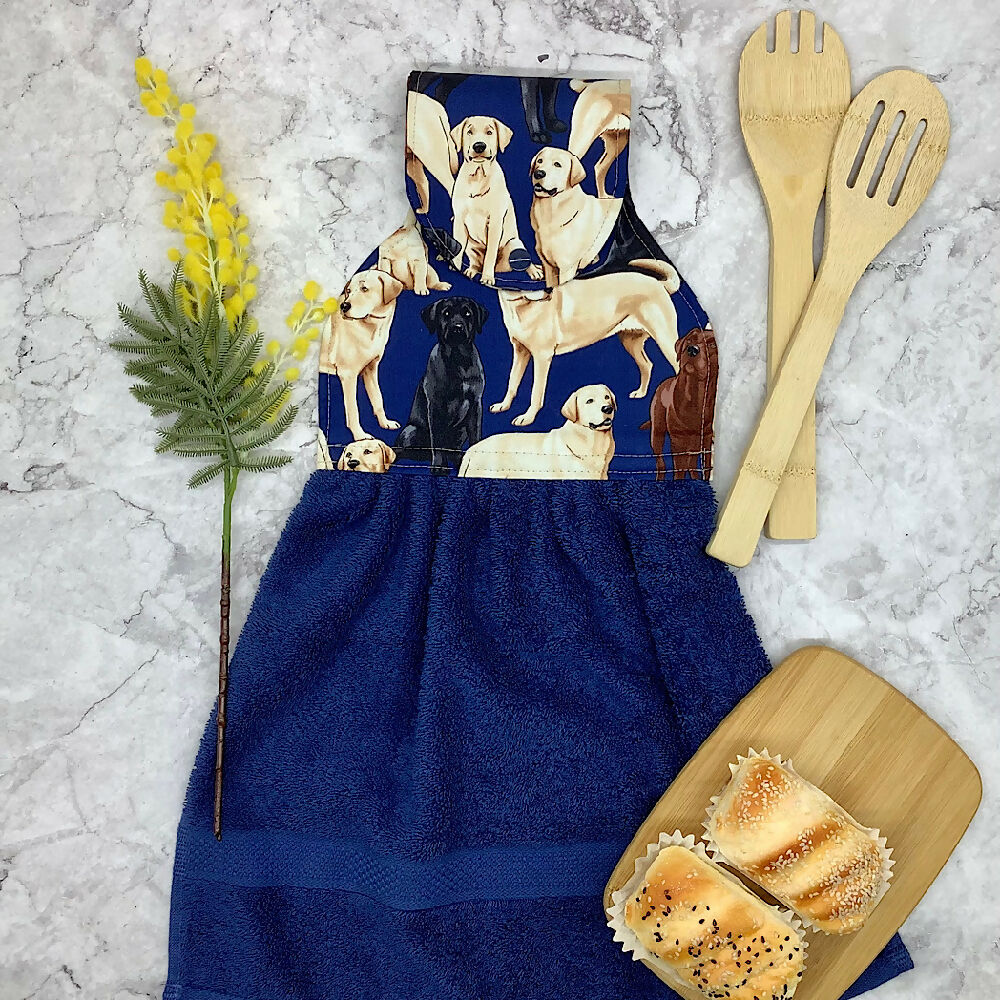 Dogs hanging hand towel - 3 Designs