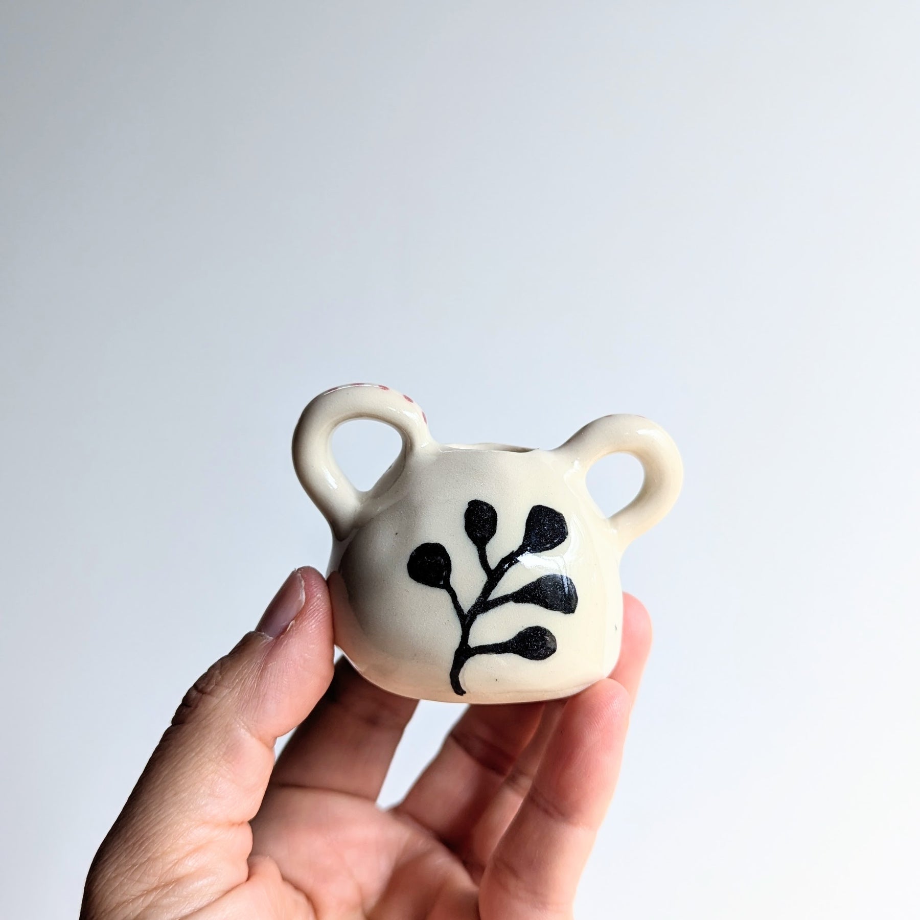 Handmade Mini Ceramic Vase| cute flower vase| Mother's day gift
