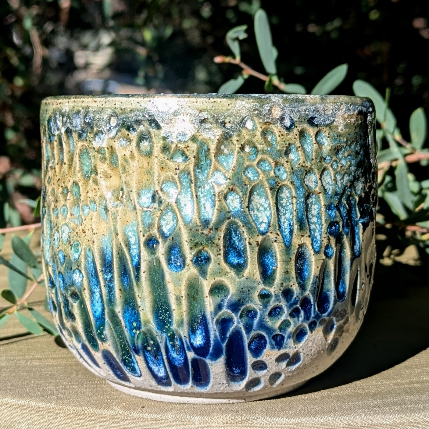 Organic textured cup