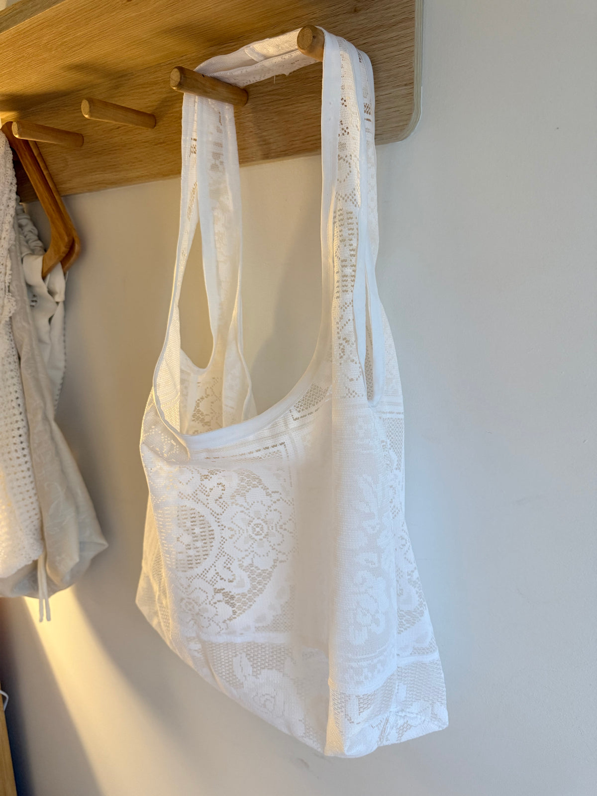 Handmade Vintage Lace Sling Bag