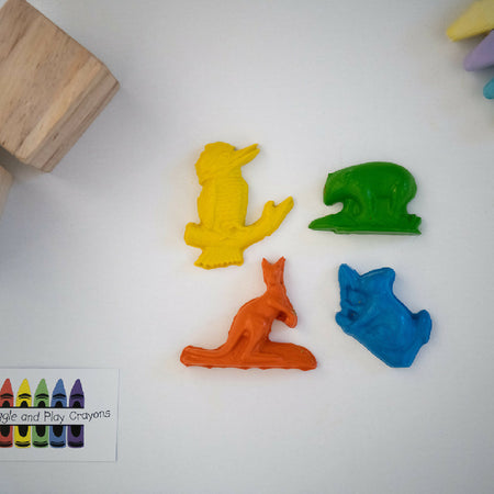 Aussie Animal Crayons