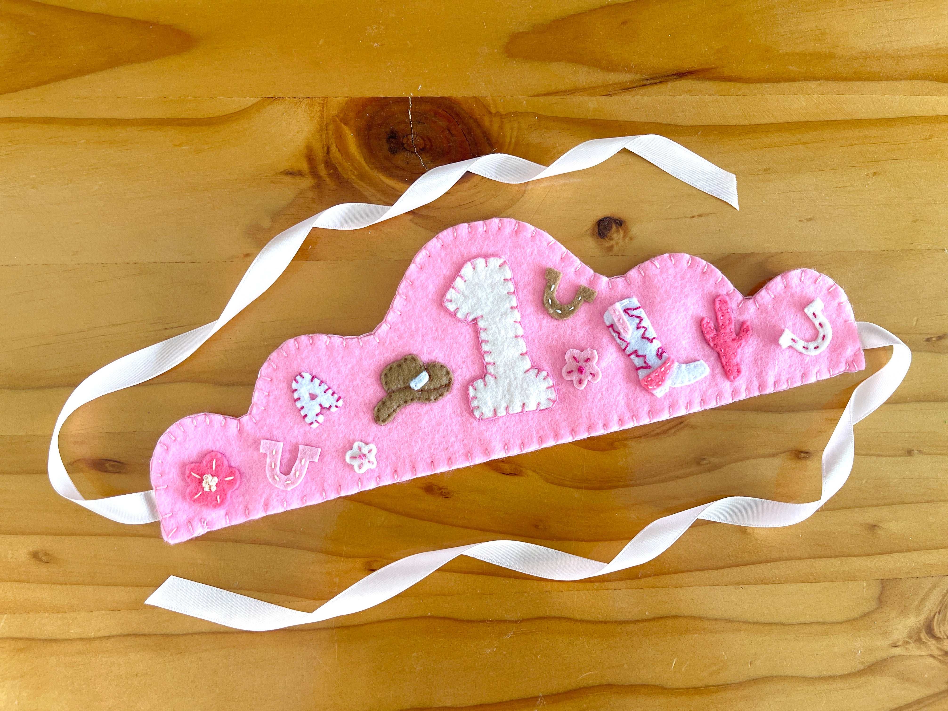 Custom Keepsake Milestone Crown