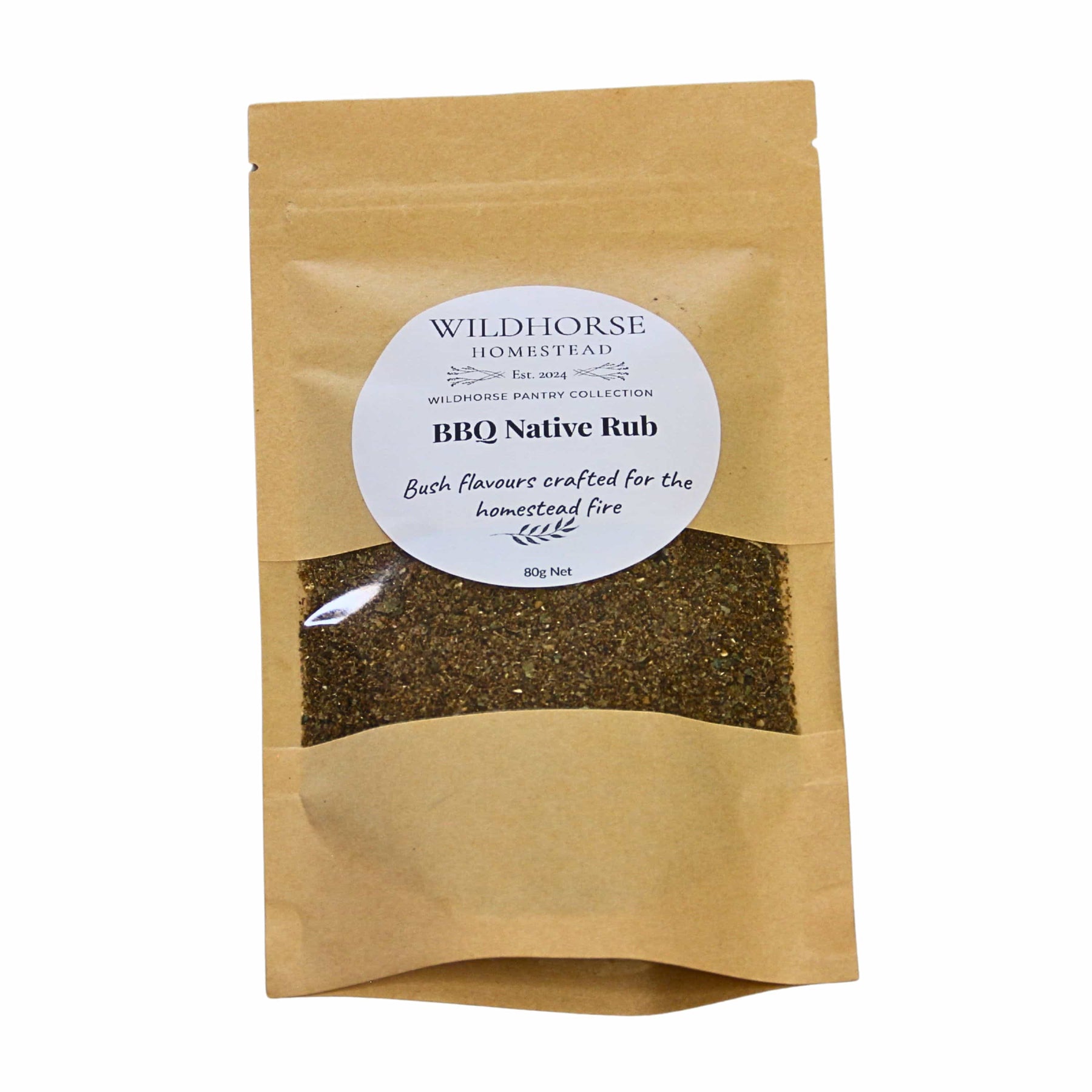 Wildhorse Homestead BBQ Native Rub – 80g