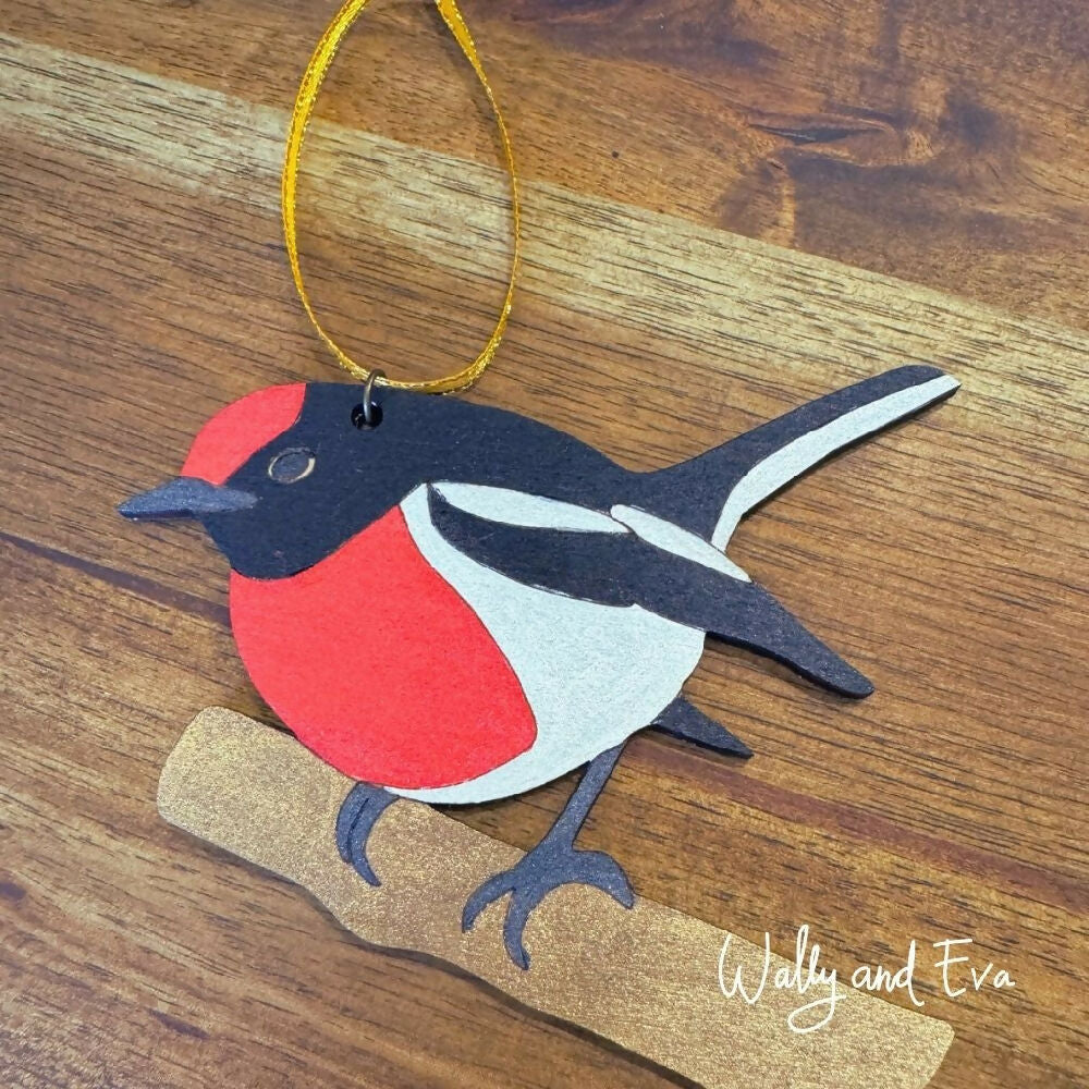 hand-painted-australian-red-robin-christmas-decoration-on-wood