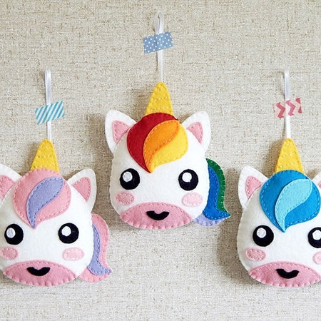 Unicorn Tooth Fairy Pillow-Ornament-Home Decor