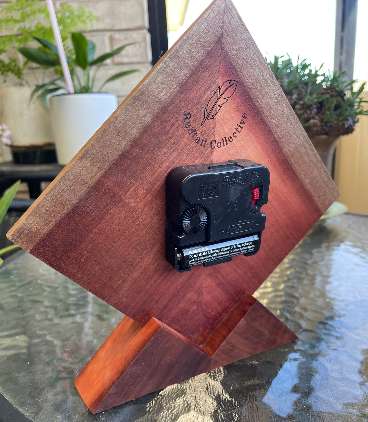 Art Deco style table clock
