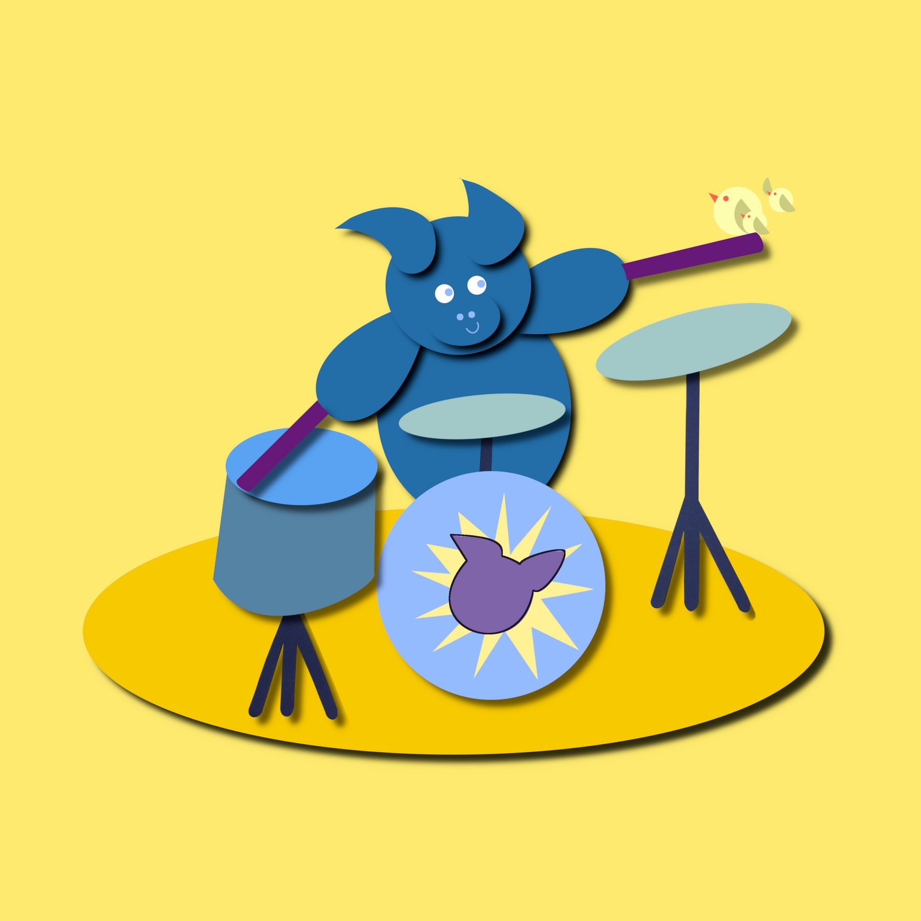 drum pig
