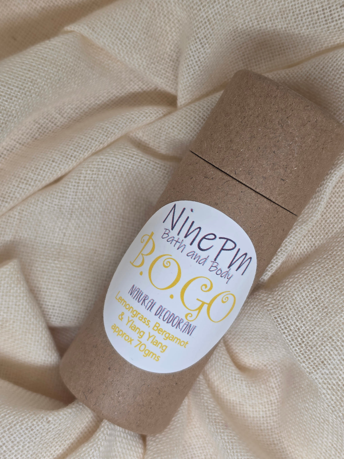 B.O.GO Natural Deodorant Tube (includes Bi-Carb)