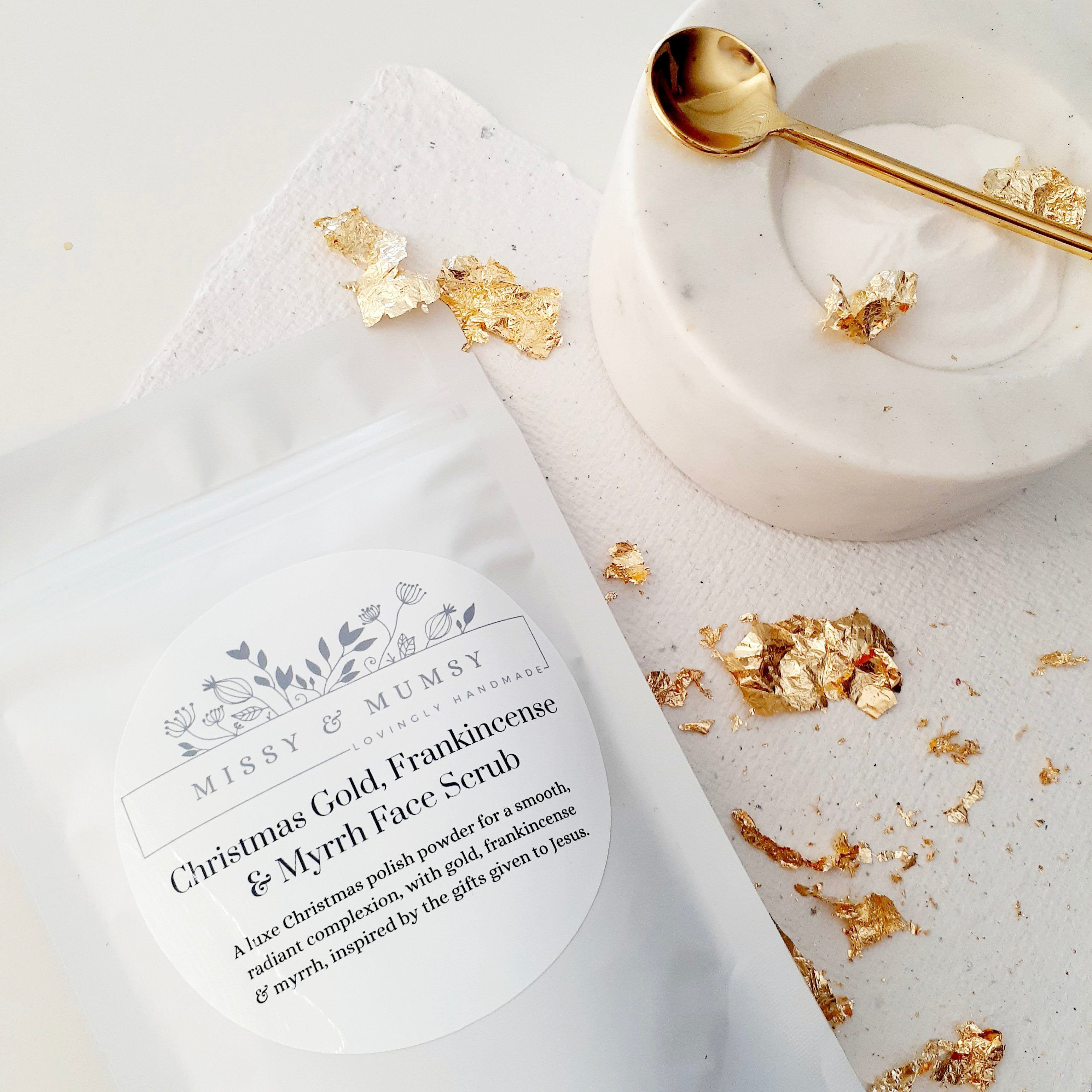 Grapefruit Face Scrub, Exfoliating Facial Polish, Brightening Natural Skincare, Anti-Aging