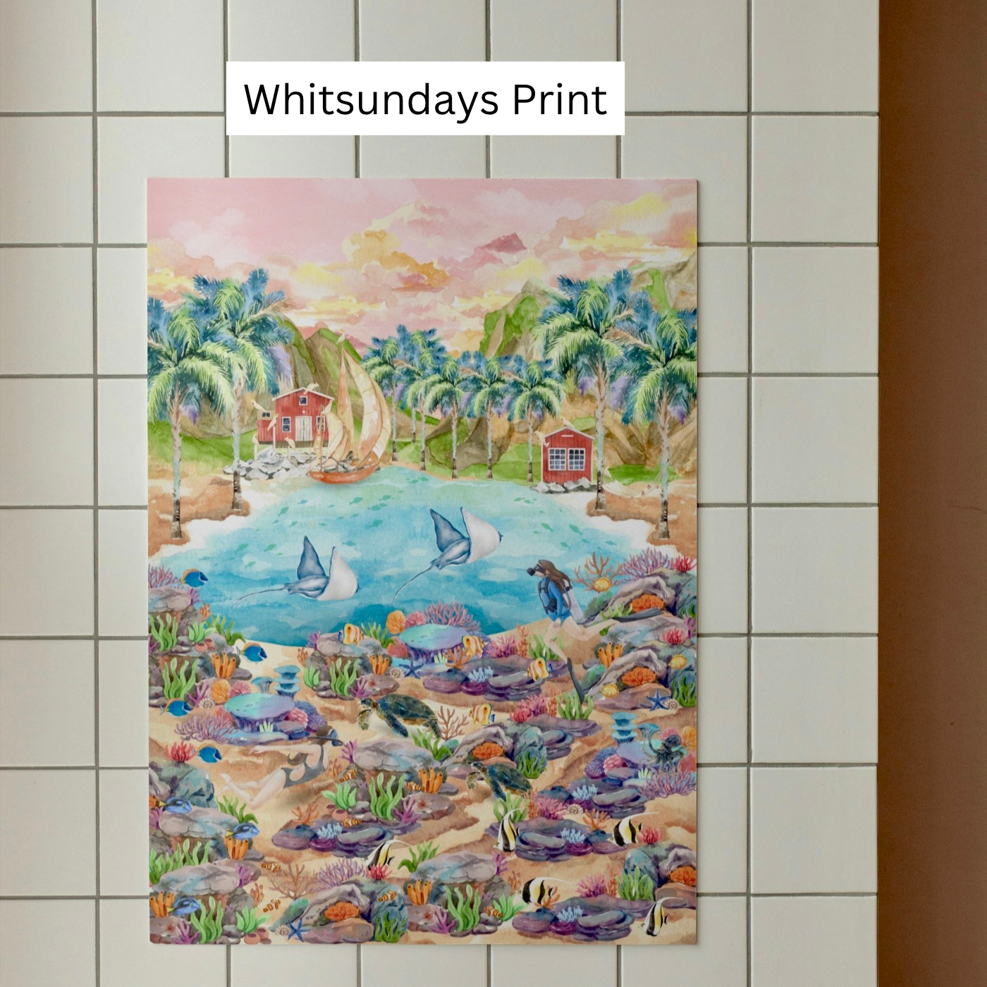 Under The Sea Wall Art Print Collection