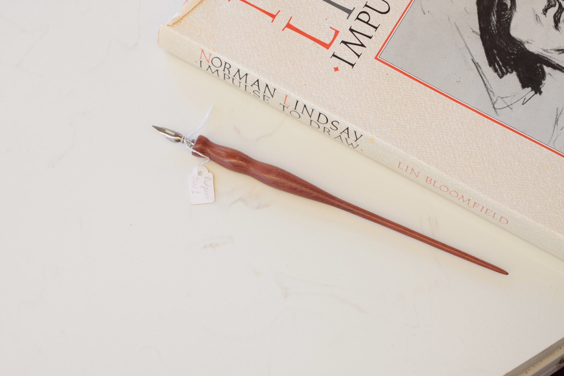RDW1-Traditional Dip Pen in NSW Redgum