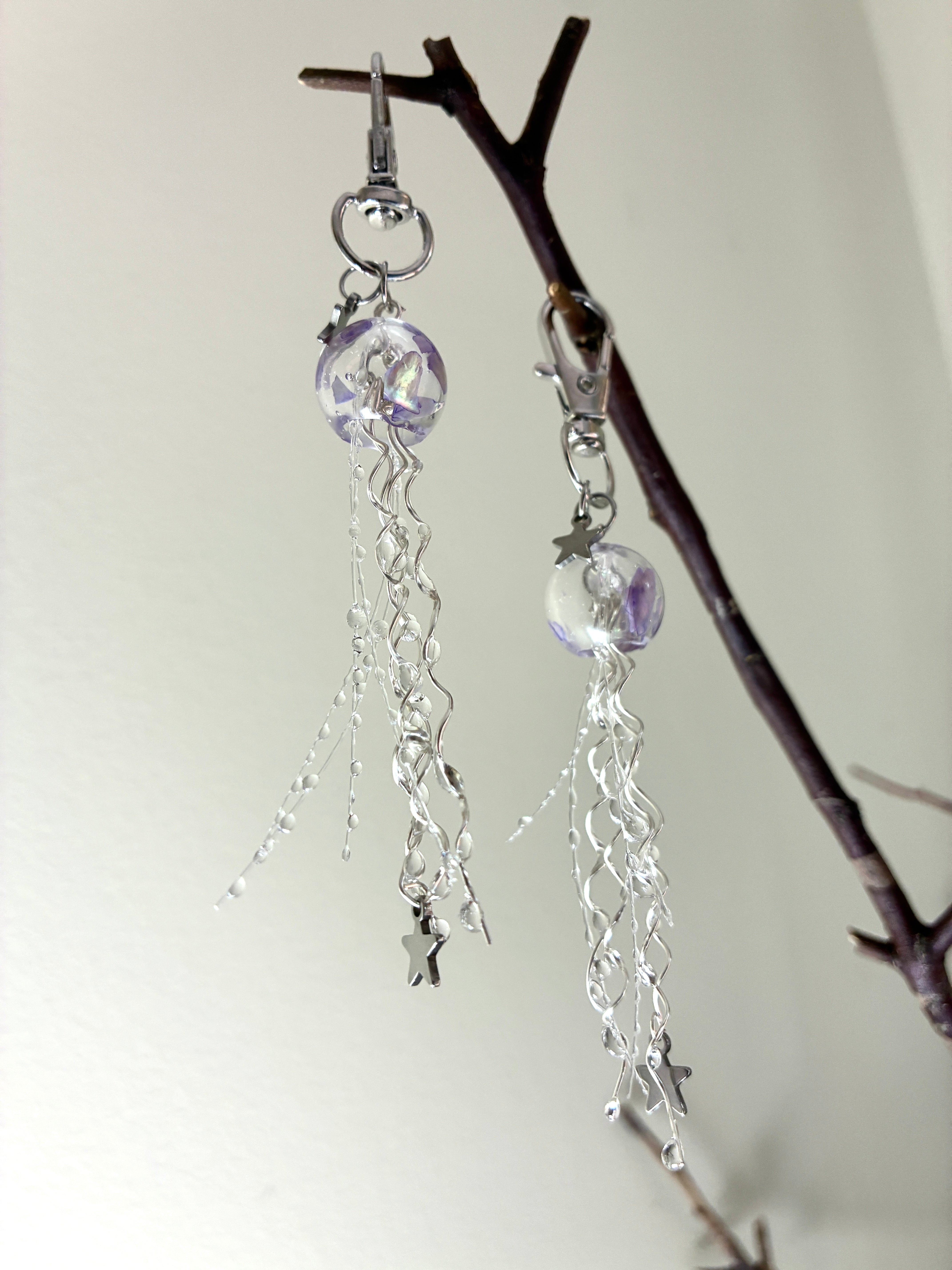 Jellyfish Bag Charm / Keychain