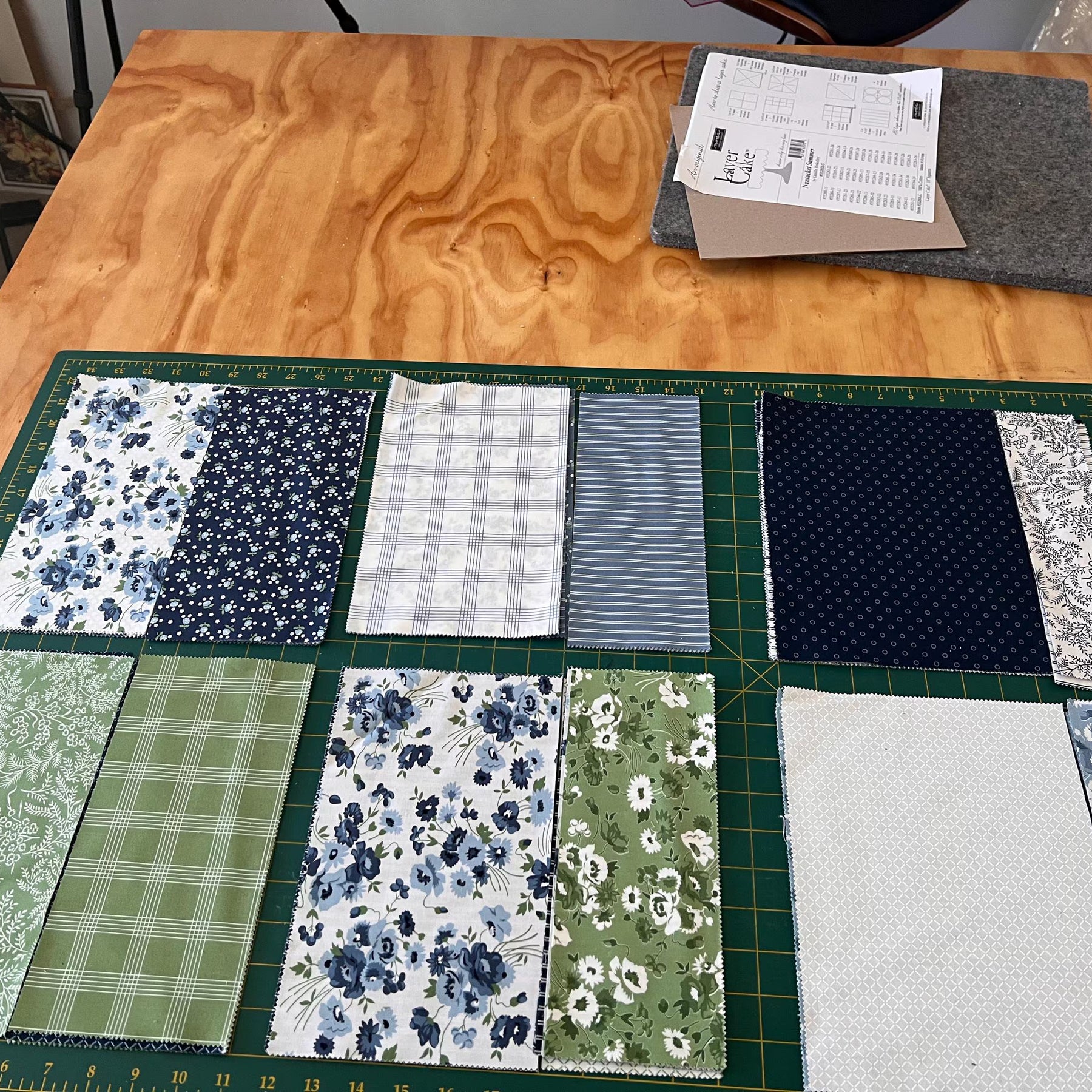 3 Cuts Layer Cake Quilt Pattern: Modern Scalloped Edges, Beginner Friendly PDF video tutorial
