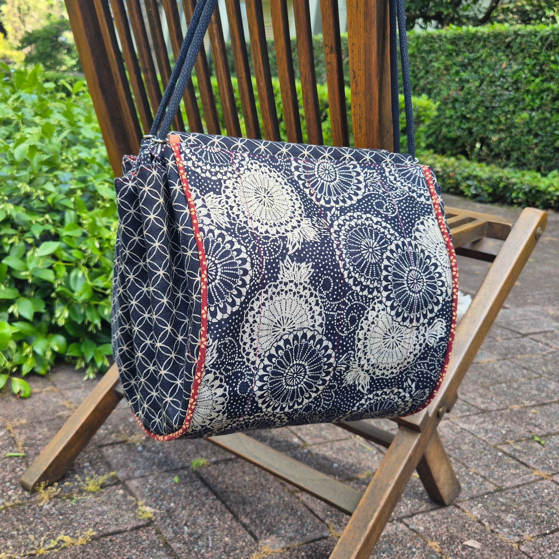 Large Knitting Project Bag – Convertible Shoulder Bag