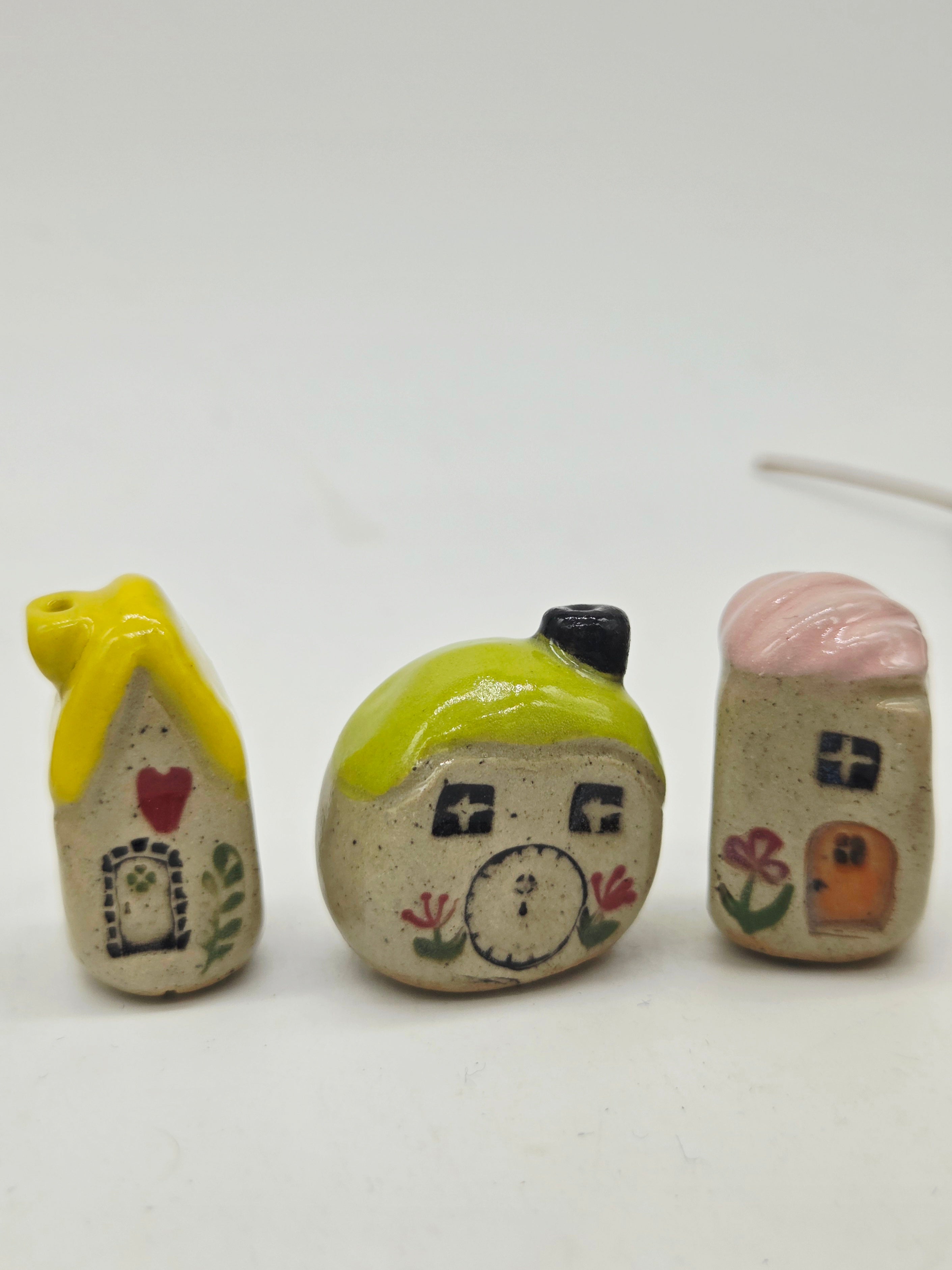 Tiny Ceramic Village - Hobbit Hollow