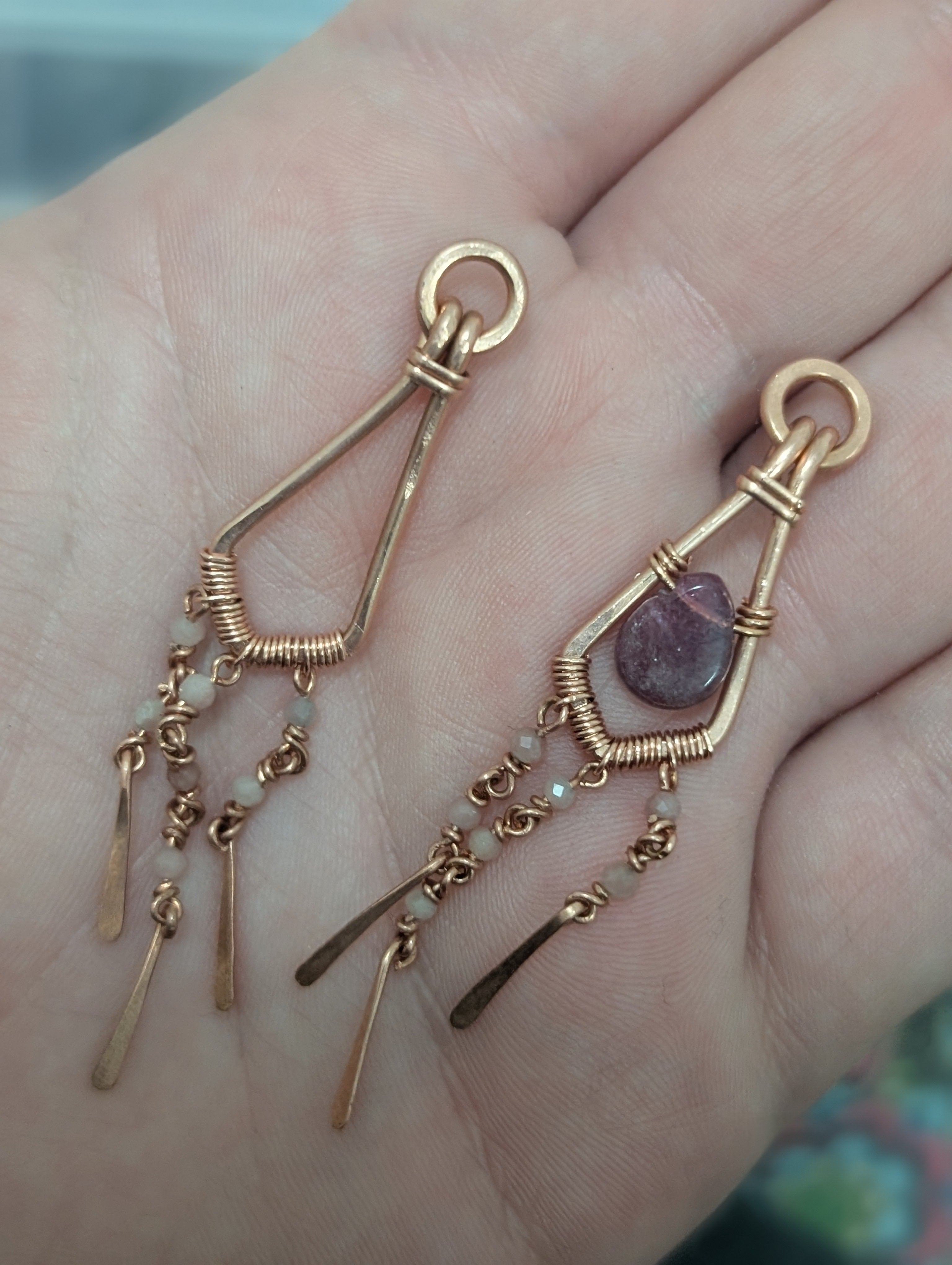 Anne Earrings - Custom For Jenny