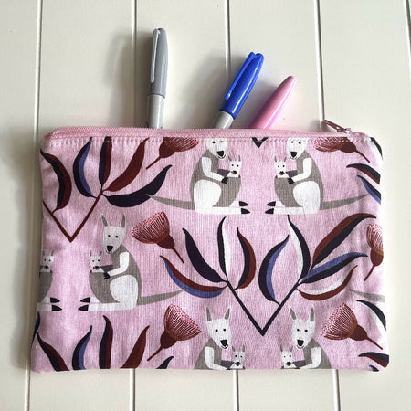 Kangaroos pencil case