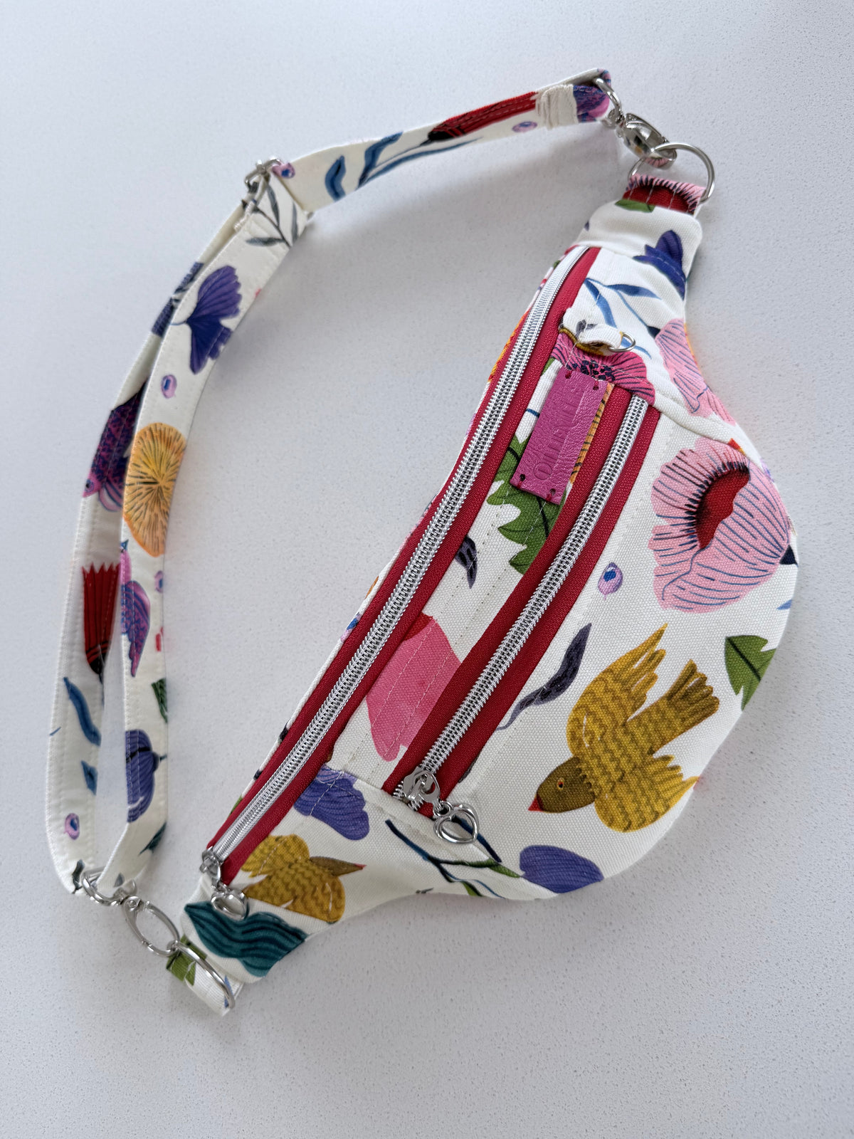 The Nomad ‘birds and flowers’ bum/hip/waist bag