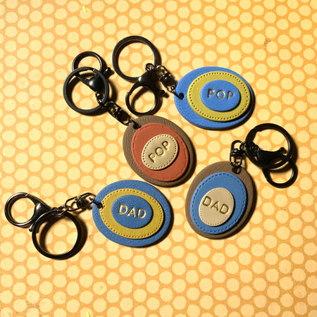 Not-So-Basic Basics | Keyrings For Him | Handmade Polymer Clay