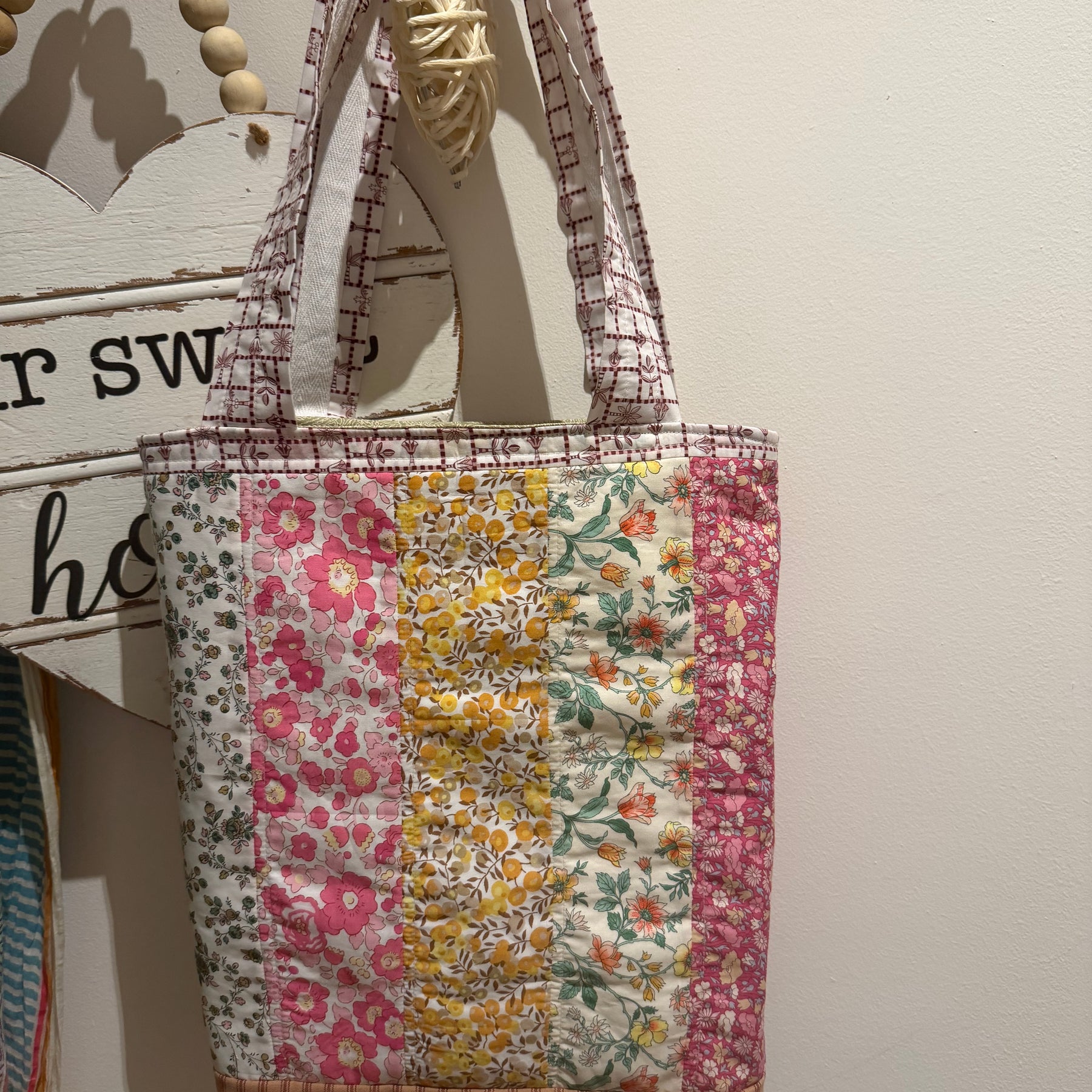 FLORAL TOTE BAG - featuring gorgeous Liberty fabrics