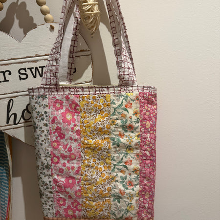 FLORAL TOTE BAG - featuring gorgeous Liberty fabrics