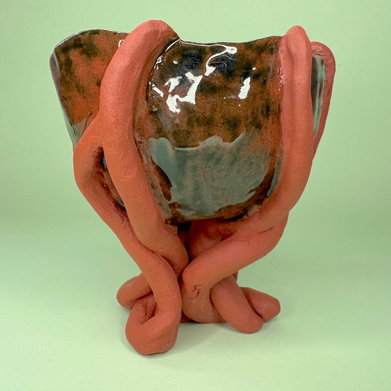 Ceramic creative experiments pots