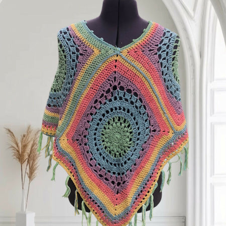 Boho Adult Poncho