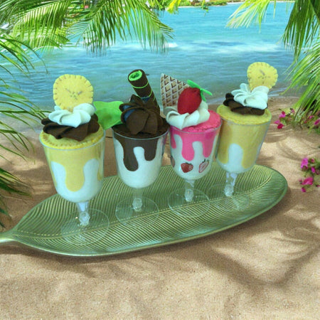 Felt Food Ice Cream Sundae