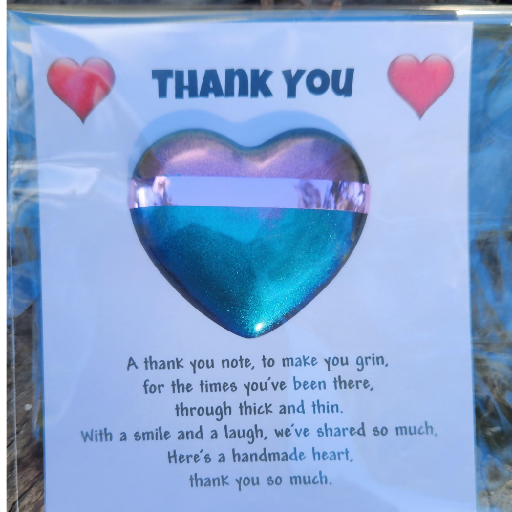 Thank You Resin Pocket Hugs: Say Thank You TODAY!
