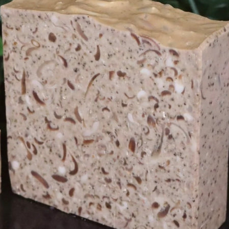 Handmade - 2 x Coffee & Oatmeal Confetti Scrub Bar