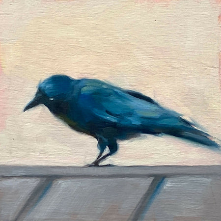 Raven 1 - original oil painting