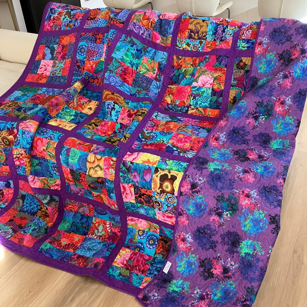 patchwork quilt handmade Australia - Kaffe Fassett fabrics