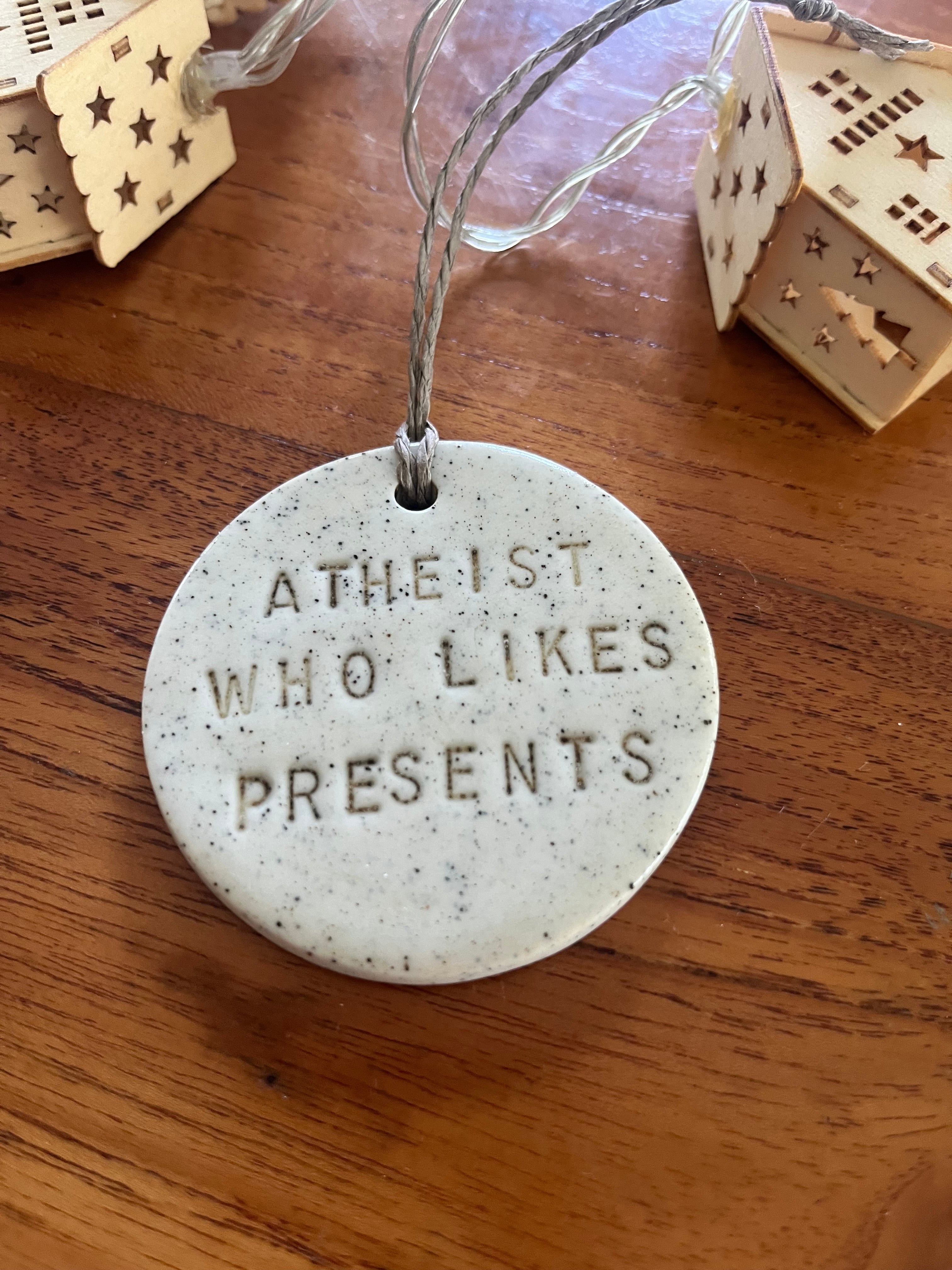 Cheeky Pottery Christmas Ornaments