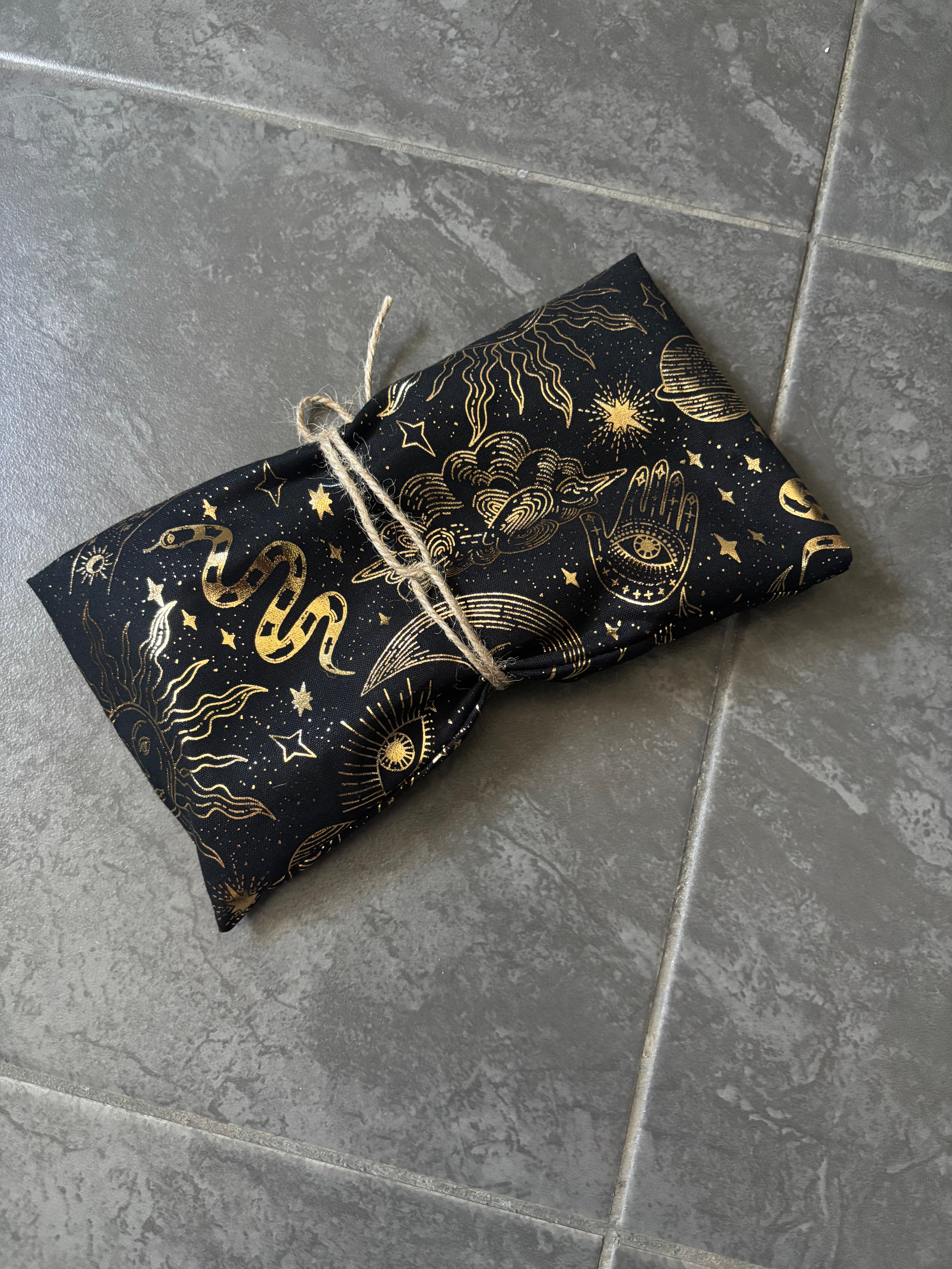 Crystal eye pillow- Sun & Moon