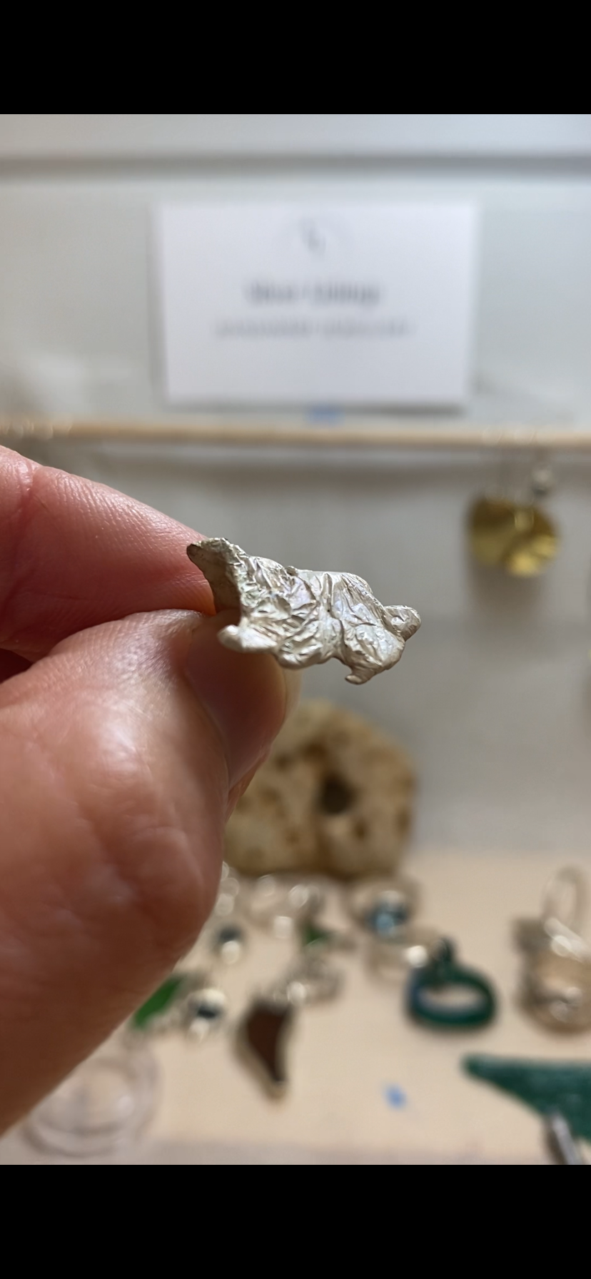 Flow Earrings – One-of-a-Kind Sterling Silver Stud Earrings