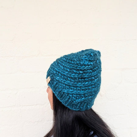 Malabrigo Rasta, Premium Merino Wool Beanie. North road hat.