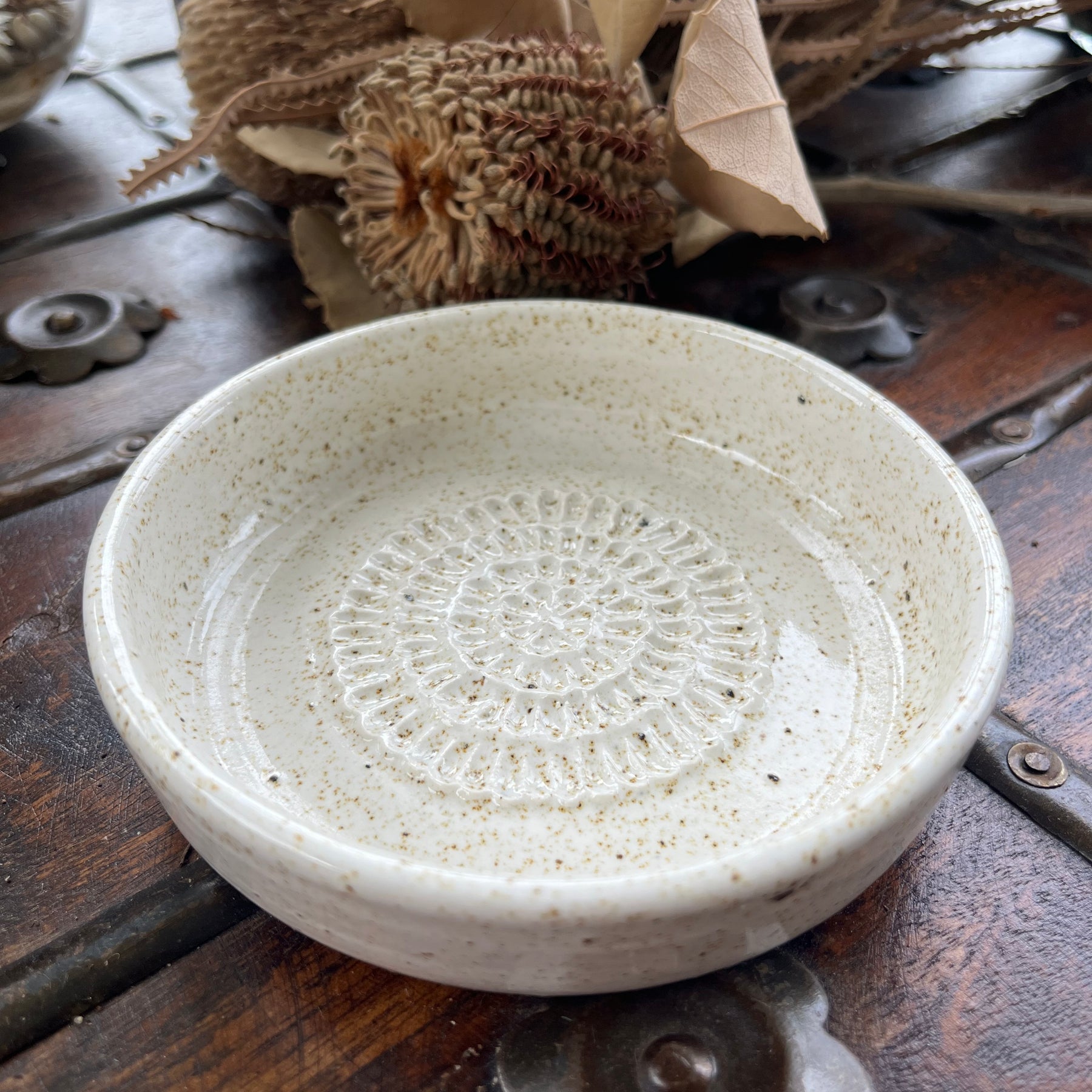 Ceramic Grater with Brush