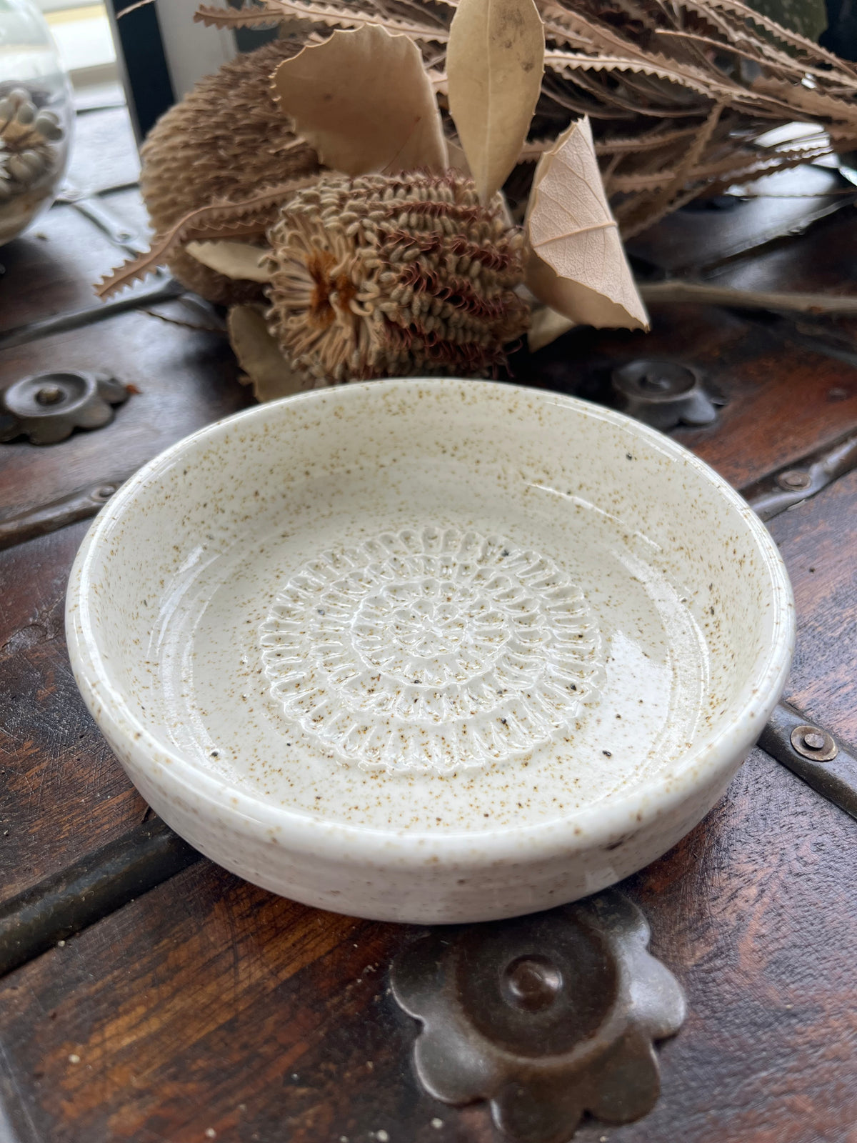 Ceramic Grater with Brush