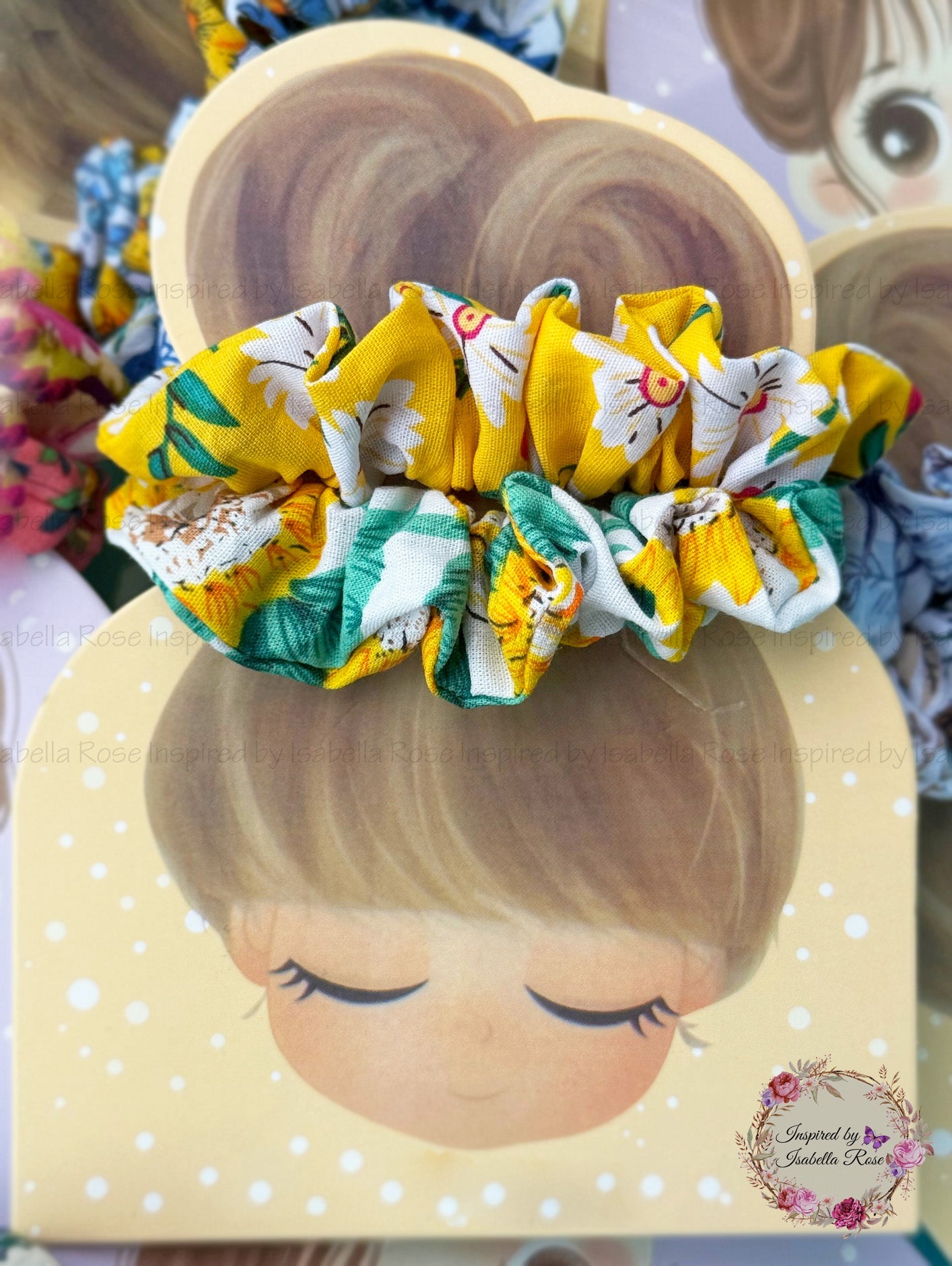 Colourful Scrunchies, 2 Pack for Kids, You Choose