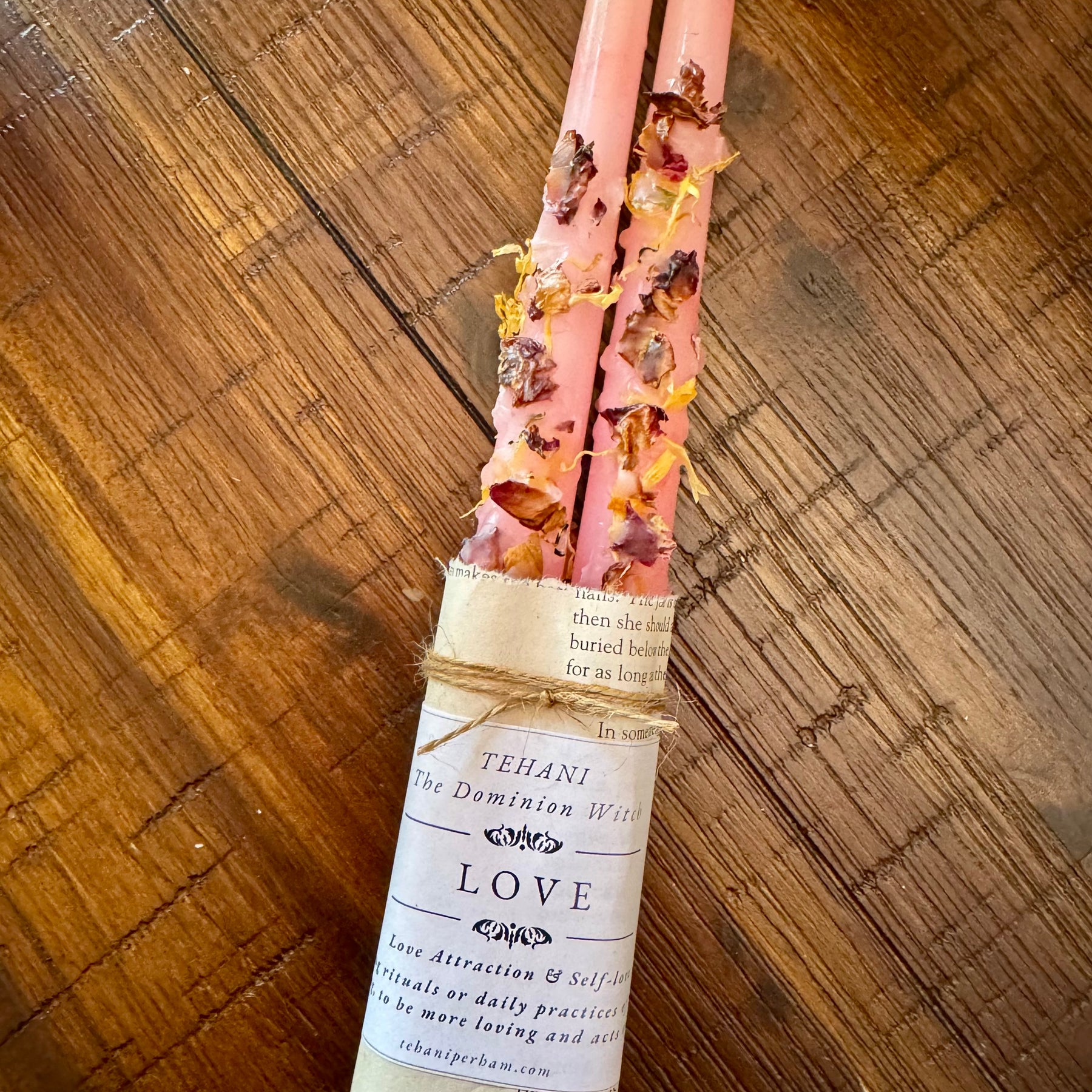 Dressed Taper Candles