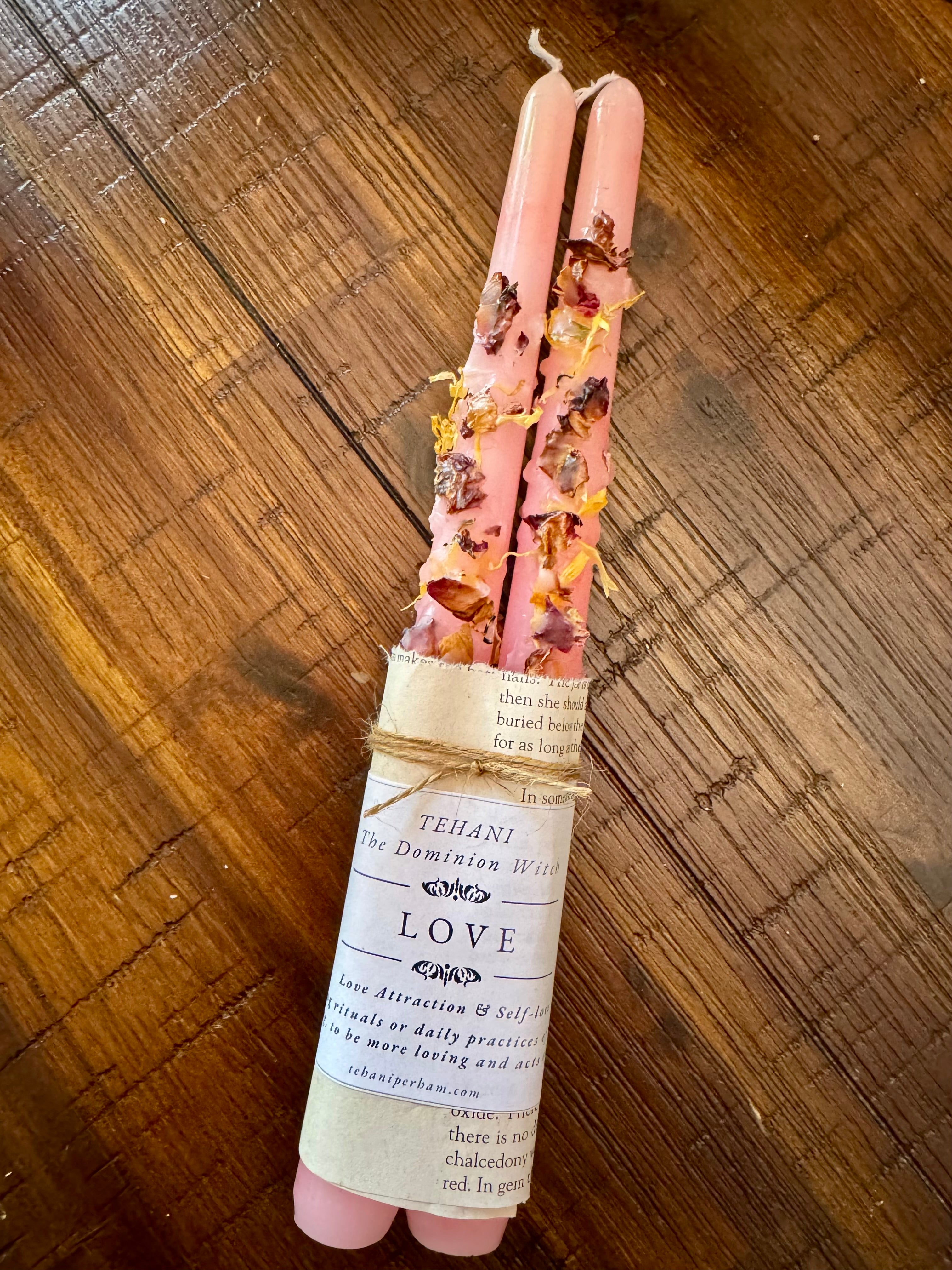 Dressed Taper Candles