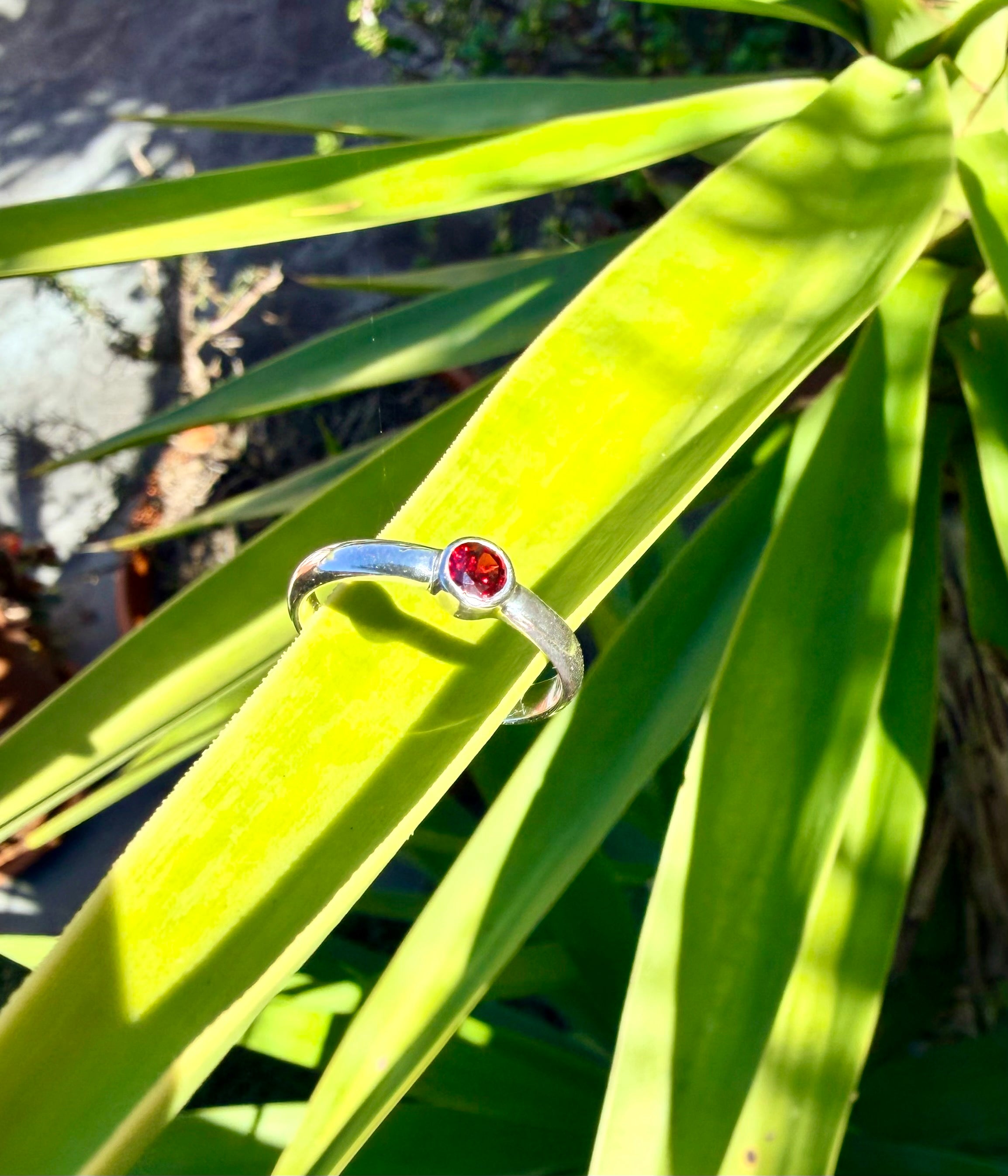 Sterling Silver Cubic Zirconia Stacking Rings