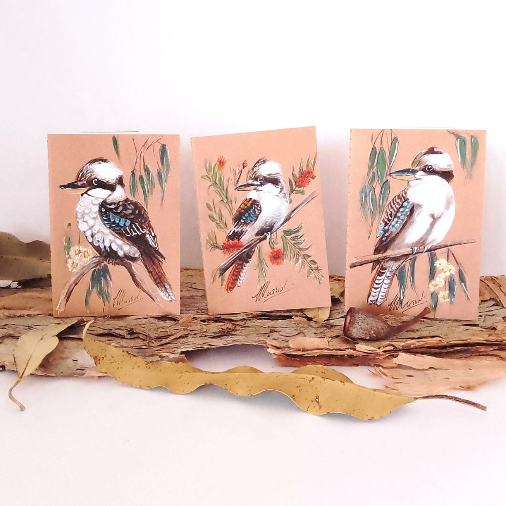 Kookaburra Handpainted Pocket Notebooks