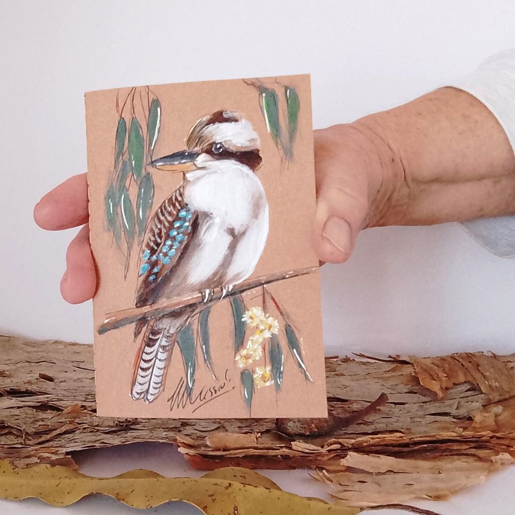Kookaburra Handpainted Pocket Notebooks