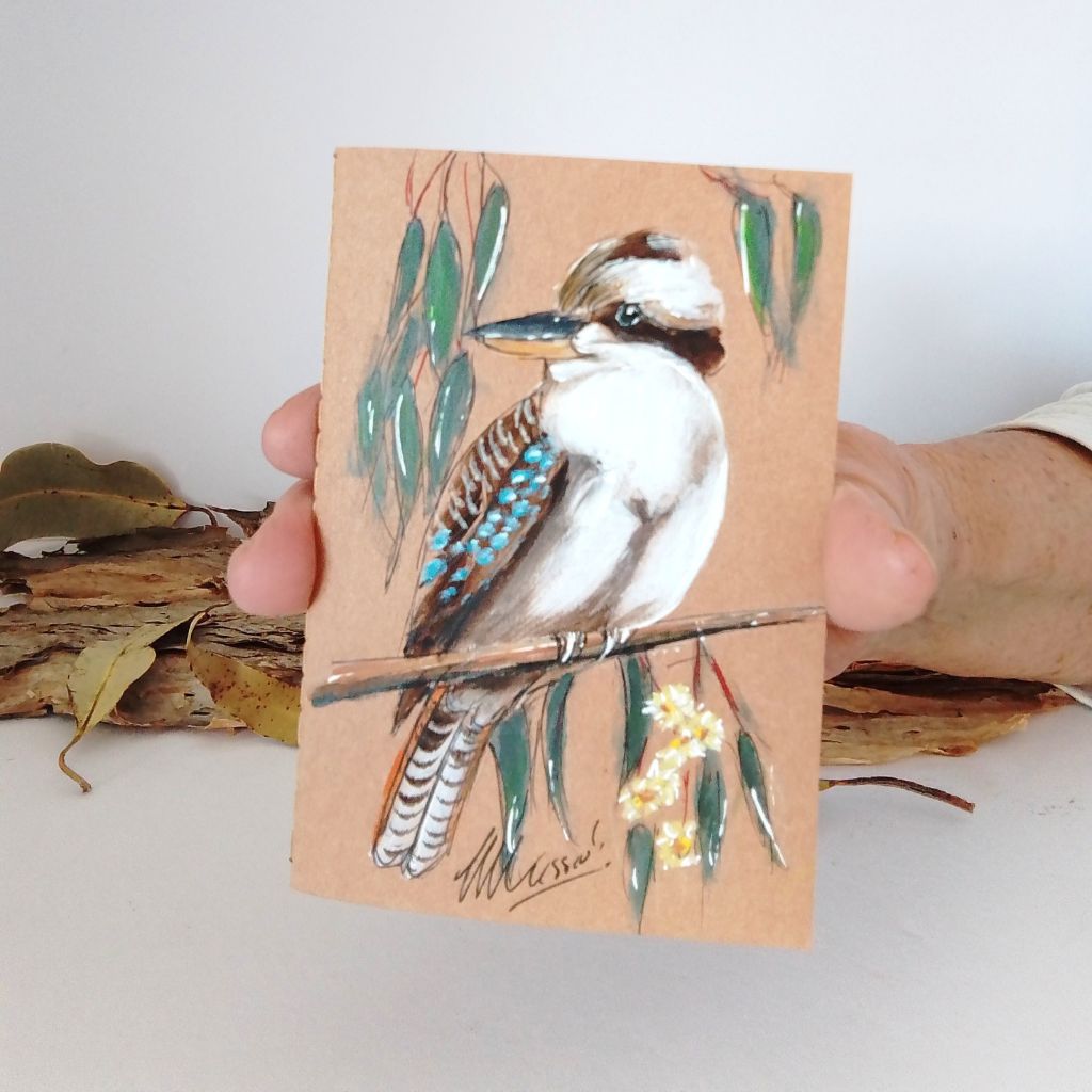 Kookaburra Handpainted Pocket Notebooks